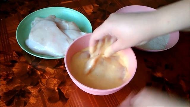 Оладьи с брусничным вареньем