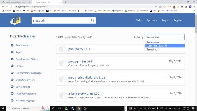 Python SheGoesTech 22 - Day 14 - pip package manager and PyPi package index 2022 10 05 17 34 50 смотреть онлайн