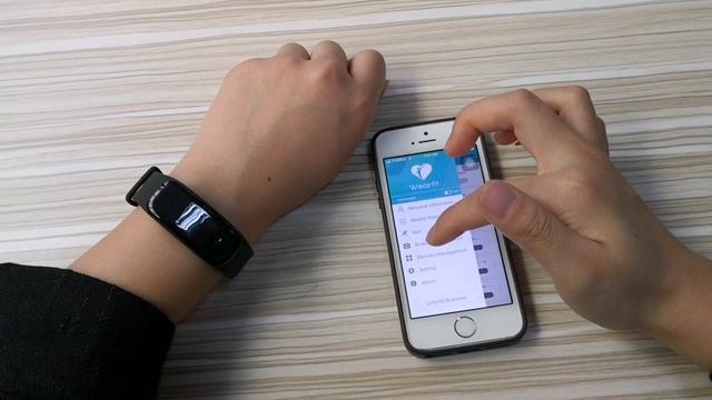B1 Wearfit App 0.96" color screen heart rate blood pressure smart bracelet смотреть онлайн