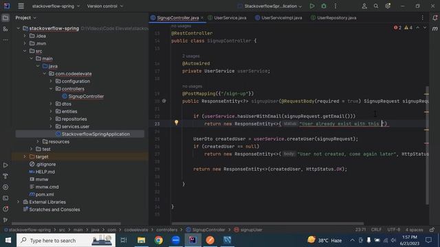 Stack Overflow Clone with Spring Boot & Angular | Part 5 | Check Existing User | Spring Security 6 смотреть онлайн