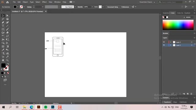 Wireframes in Ai смотреть онлайн