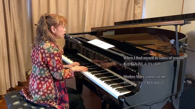 Let It Be （ピアノ弾き語り）歌詞、和訳付き смотреть онлайн