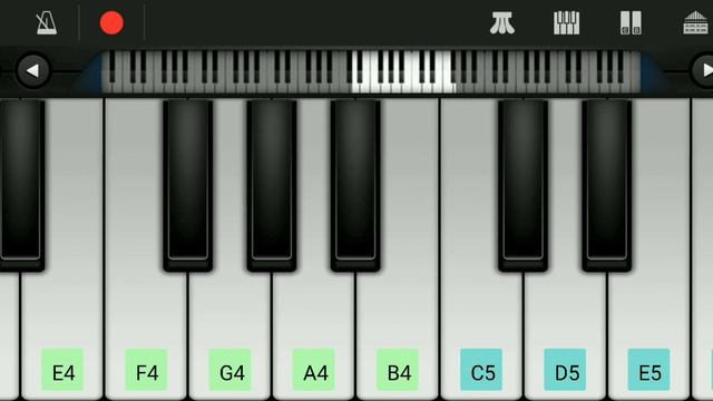 Kesarya Tera || Most Popular Song & on piano tutorial смотреть онлайн