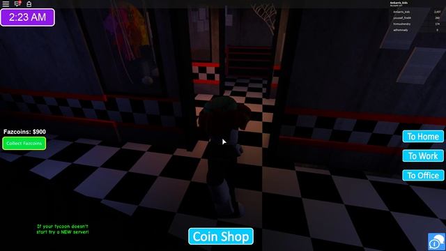 ROBLOX Freddy tycoon. Часть 2. ПИЦЦЕРИЯ Фредди. смотреть онлайн