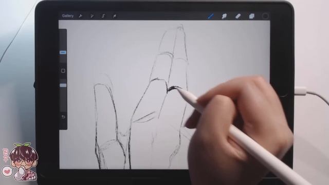 Sketching Studies | IPAD ASMR | Let's Draw Hands смотреть онлайн