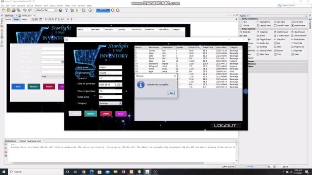 Java x Sql: CRUD/Inventory and Login System Sample Output смотреть онлайн