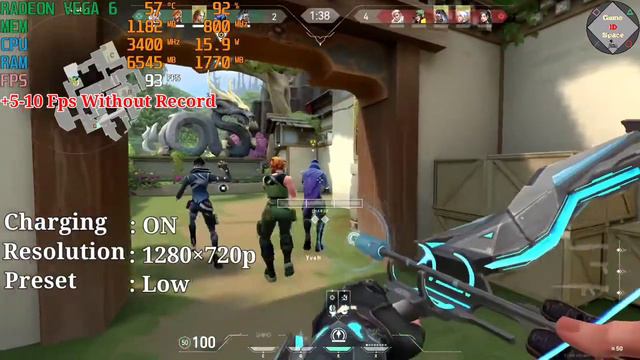 Ryzen 3 5300u Valorant Gaming Test смотреть онлайн