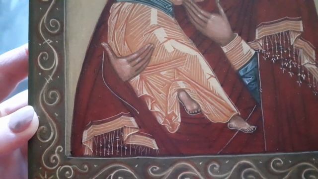 Икона Божией Матери Владимирская. Краткий обзор. 21 х 17 см. смотреть онлайн