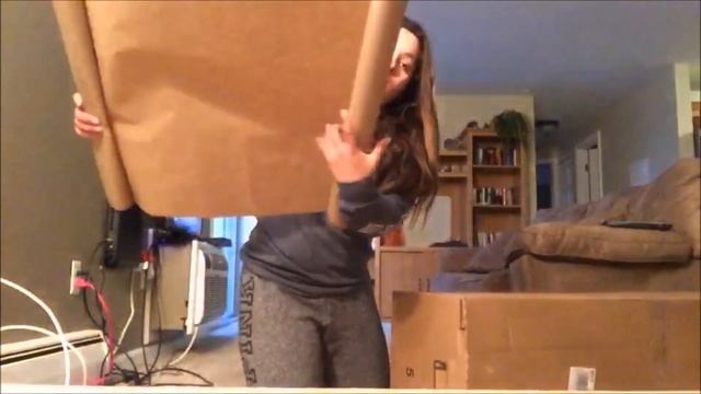 Diy fireplace out of cardboard boxes! смотреть онлайн