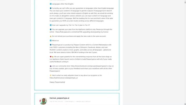 Peppertype.ai Introduction & Review ? AppSumo LTD is Back! | AI-Powered Content Creation Tool смотреть онлайн