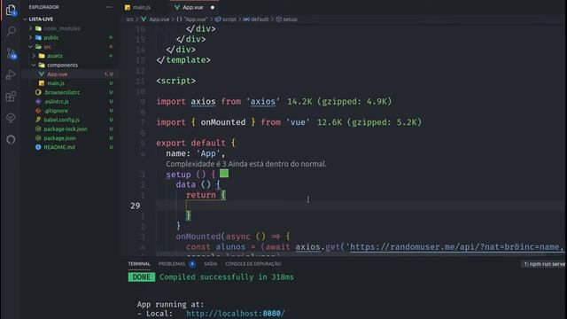 Vue JS 3, Vuex 4 - Lista de Alunos смотреть онлайн