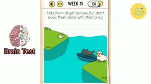 Brain Test: Tricky Puzzles WEEK 15