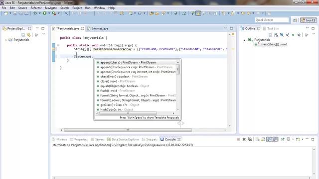 Java Tutorial Programmieren für Anfänger 26 -- Mehrdimensionale Arrays смотреть онлайн