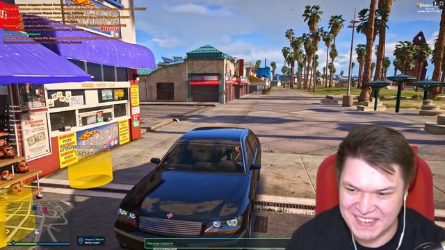 GTA 5 RP Начало #10 - ВСТРЕТИЛ АЛЕКСА ФОКСА И ТОЛЮ ИДУ В ПОЛИЦИЮ! смотреть онлайн