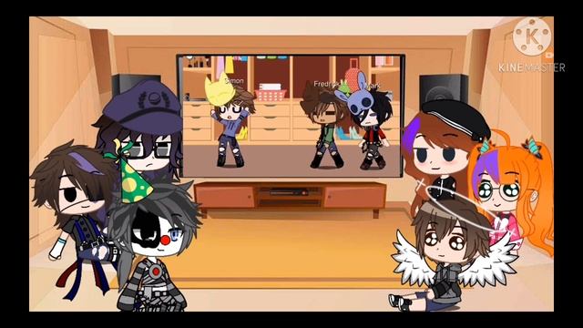 Aftons React to Michael and His Friends Being Idiots // Gacha Club // read desc. смотреть онлайн