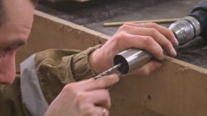 Лайфхаки для каретной стяжки. Точное сверление поролона.