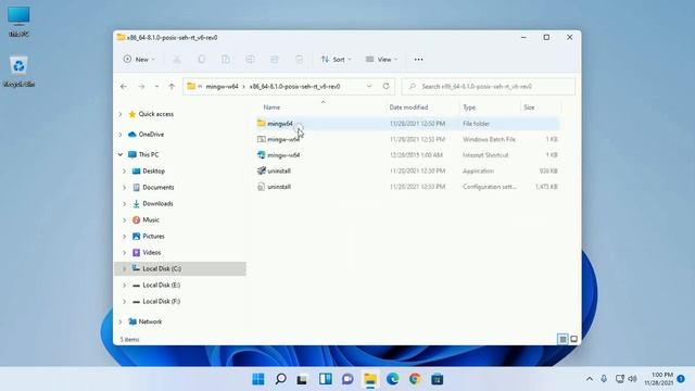 How to fix "MinGW installed but gcc is not recognize as an internal command on cmd Windows 11" смотреть онлайн