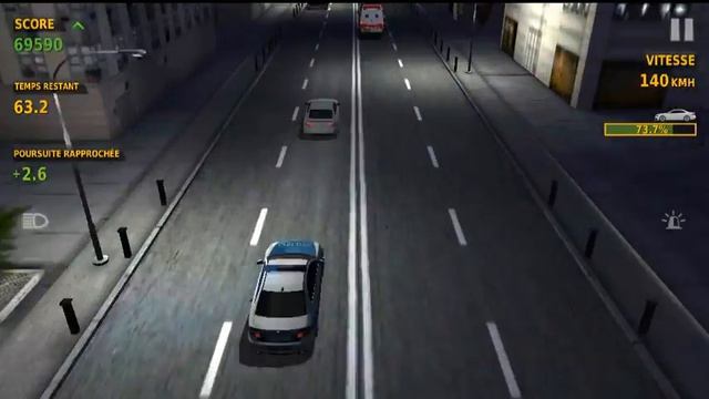 Traffic Racer : 229 000 points in Police Chase ! смотреть онлайн