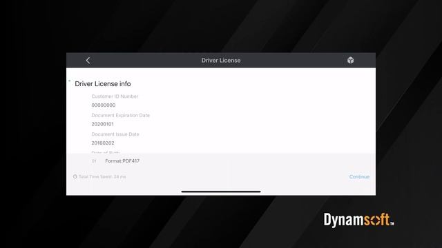 Driver's License Scanner | Dynamsoft Barcode Reader SDK смотреть онлайн