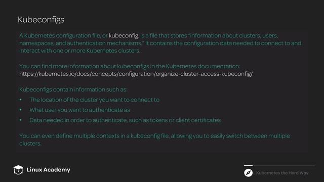 13 What are Kubeconfigs and Why Do We Need Them смотреть онлайн
