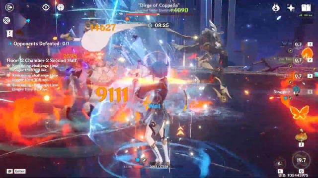 Spiral Abyss 4.1 Floor 12 (9 Stars). C0 Ganyu Morgana and C1 Hu Tao Funerational. Genshin Impact 4. смотреть онлайн