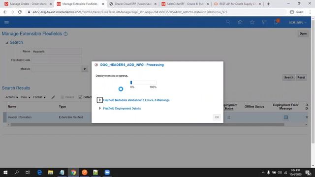 Oracle Cloud ERP - Sales Order Header EFF Creation and REST API to upload EFF смотреть онлайн