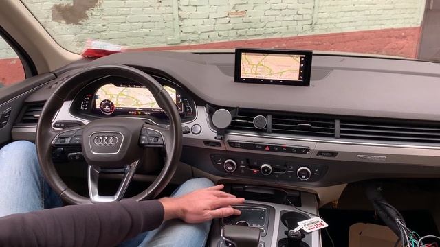 Audi Q7 2015+ - дополнительная мультимедиа на два монитора смотреть онлайн