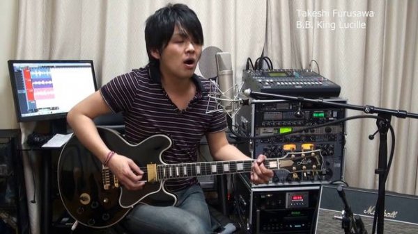 Rock Me Baby BB King Lucille 古澤剛 Takeshi Furusawa Gibson ギブソン ルシール