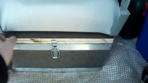 Рундук под кресла в лодку своими руками.