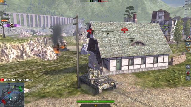 40TP • 7 frags • 5.4k dmg • WoT Blitz смотреть онлайн