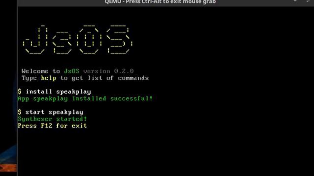 [JsOS] Демонстрация PCSpeaker синтезатора смотреть онлайн