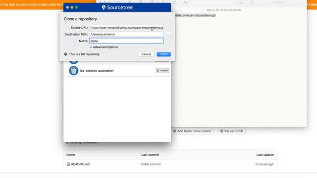 Setup Sourcetree and Gitlab смотреть онлайн