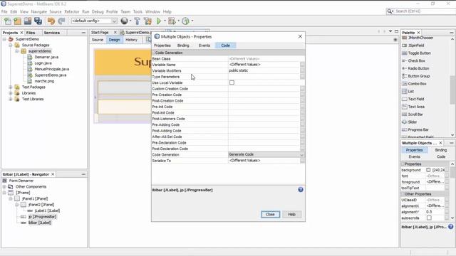 Java programmation : tuto gestion des Produits / Comment créer une fenêtre de démarrage. смотреть онлайн