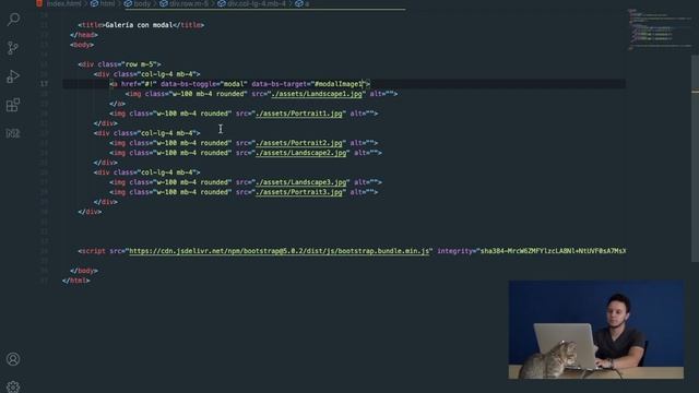 [2022] GALERÍA DE BOOTSTRAP CON MODAL - TUTORIAL DE BOOTSTRAP | ALEJANDRO VAZQUEZ смотреть онлайн