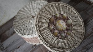 Ажурная крышка для шкатулки.