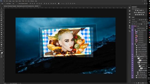 FREE GFX: Free Photoshop Thumbnail Template: RiceGum Style Thumbnail Design Pack [2019] смотреть онлайн