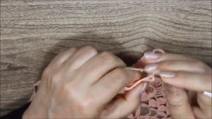 КРАСИВАЯ и ПРОСТАЯ в исполнении САЛФЕТКА крючком. Схема. Часть вторая.