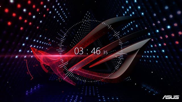 4K Wallpaper Engine with Audio Visualizer ft Asus ROG wallpaper смотреть онлайн