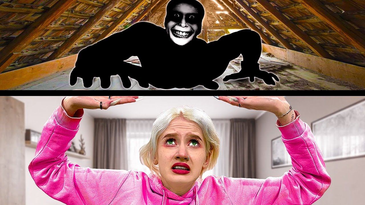 Что-то Поселилось в Нашем Доме !! Страшная Маска смотреть онлайн