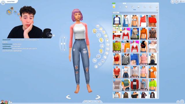 laviva büyüdü 🥺 - sims 4 mgö CAS bölümü #21 смотреть онлайн