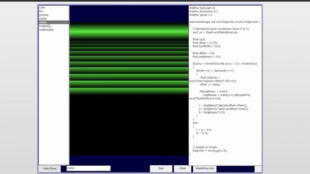 1spil.com - Fusion 2.5 - Examples - Shaders HTML5 - shadertoy.com смотреть онлайн