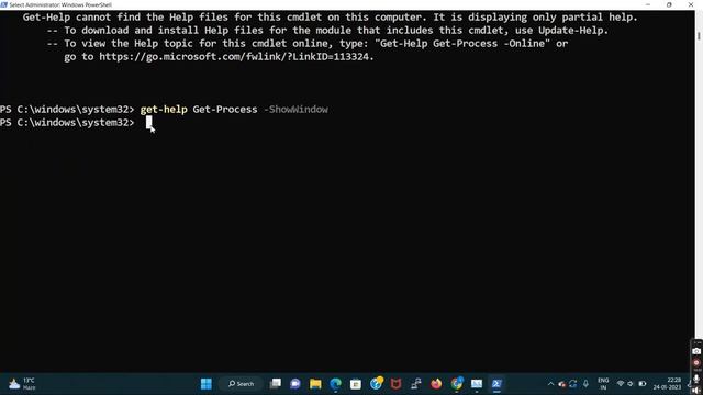 process cmdlets in PowerShell | Get-process | start-process смотреть онлайн