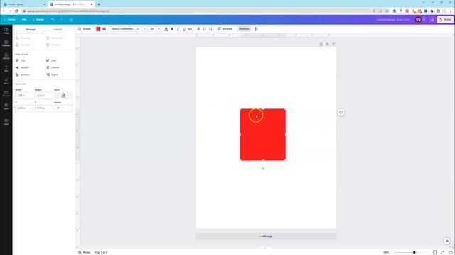 Canva Update! How to RESIZE Shape to EXACT DIMENSIONS! No more dragging corners!! смотреть онлайн