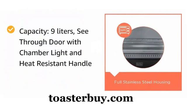 BLACK+DECKER BXTO0901IN 9L Oven Toaster Grill, Black, Grey Best Oven Full Review смотреть онлайн