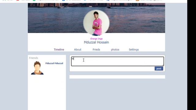 Html css ja bootstrap ajax php profile page смотреть онлайн