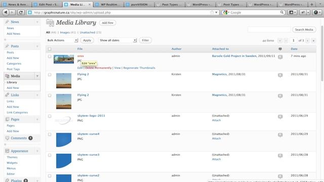 WordPress Media Library Overview смотреть онлайн