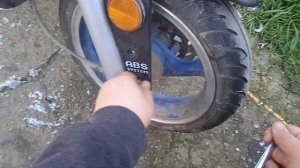 снял вилку с скутера скутер в 13 лет
