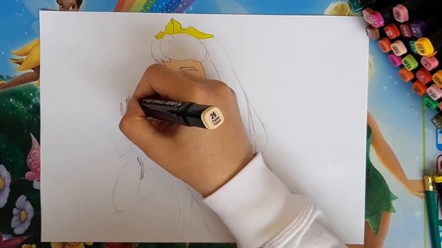 Рисуем Спящую красавицу смотреть онлайн