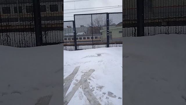 ЭП2Д || Станция Малаховка || Казанский вокзал - Голутвин смотреть онлайн