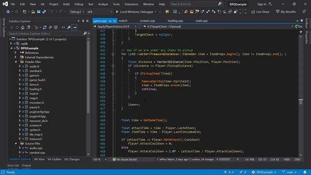 Overview of the Raylib Example RPG смотреть онлайн